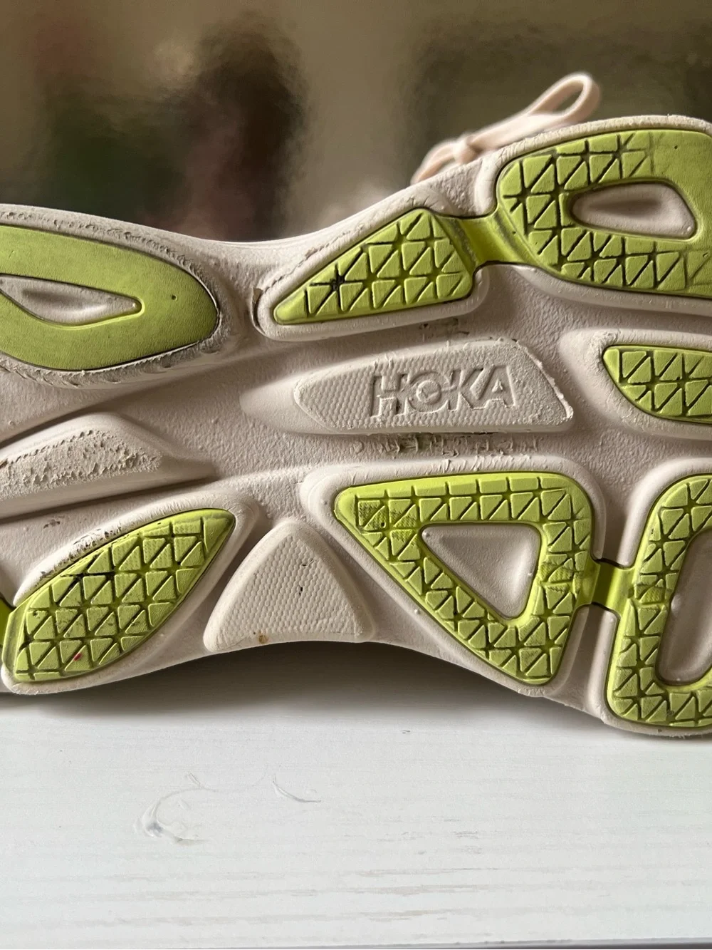 HOKA Bondi 8 Vanilla Running Women’s Comfort Shoes Walking Sneakers Athleisure 7
